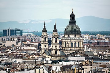 Image showing Budapest Cathedral Basilica Panorama