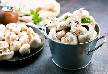 Image showing champignons