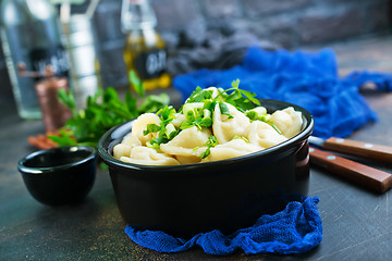 Image showing pelmeni