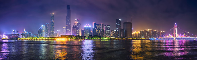 Image showing Guangzhou skyline. Guangzhou, China