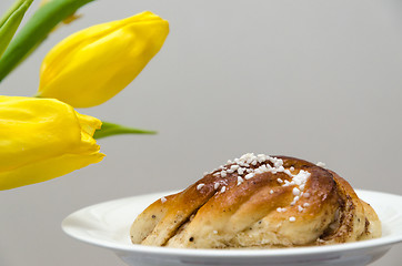 Image showing Delicious scandinavian pastry
