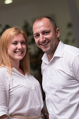 Image showing designers in office at the wooden furniture manufacture