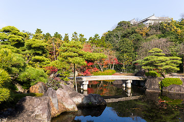 Image showing Kokoen Garden at Himeji castle