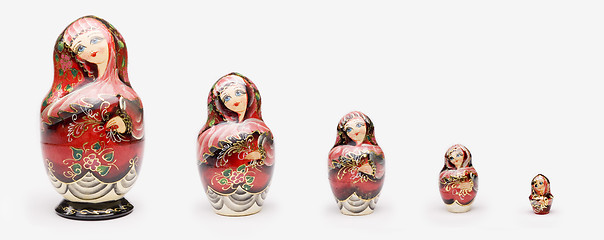 Image showing Russian Nesting Dolls