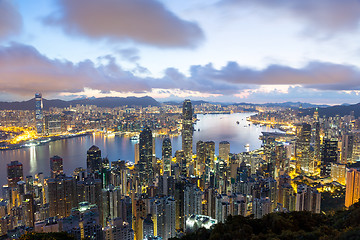 Image showing Hong Kong cityscape