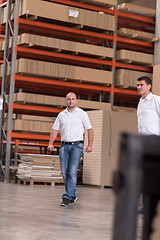 Image showing designers in their furniture manufacturing workshop