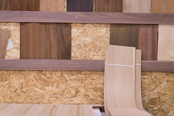 Image showing samples of wooden furniture