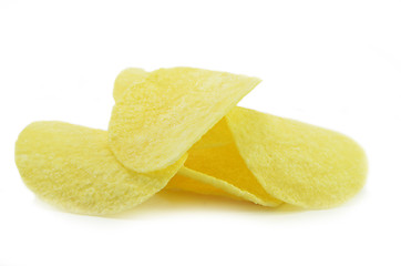 Image showing Potatoe chips isolated 