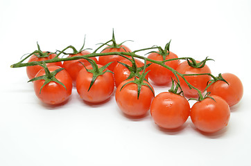 Image showing Red cherry tomato