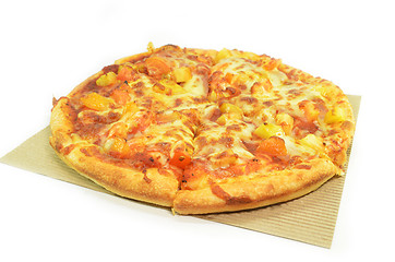 Image showing Tasty Italian pizza