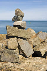 Image showing Rock statue
