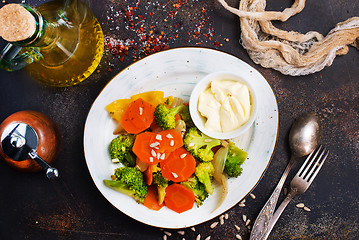 Image showing fried vegetables