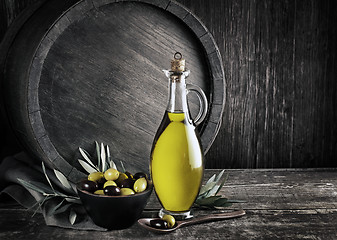 Image showing Olive oil