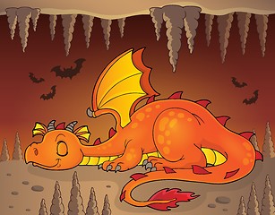 Image showing Sleeping dragon theme image 3