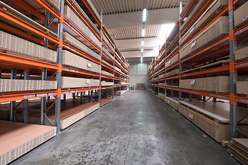 Image showing furniture factory