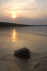 Image showing sunset