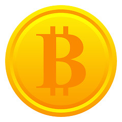 Image showing Bitcoin coin