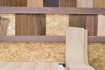 Image showing samples of wooden furniture