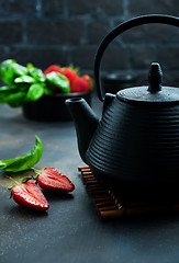 Image showing tea in teapot