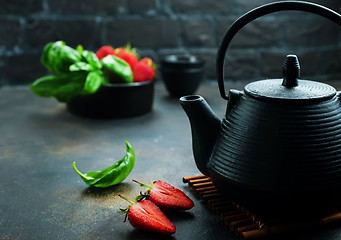 Image showing tea in teapot