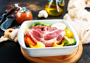 Image showing meat with vegetables