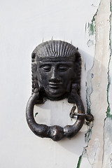 Image showing Ancient italian door knocker 