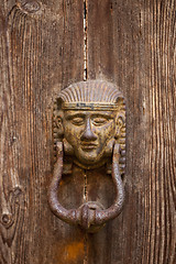 Image showing Ancient italian door knocker 