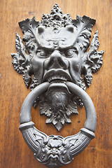 Image showing Ancient italian door knocker