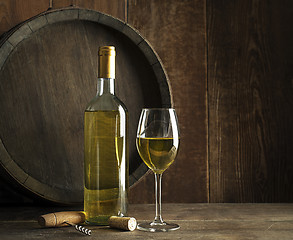 Image showing Wine background