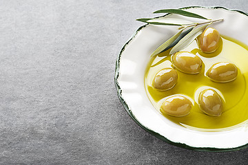 Image showing Olive oil