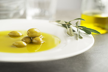 Image showing Olive oil