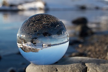 Image showing Steinvika in a lensball