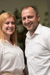 Image showing designers in office at the wooden furniture manufacture