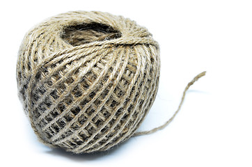 Image showing Linen string isolated 