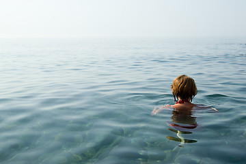 Image showing Swimming in Black Sea