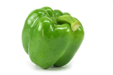 Image showing Green bell pepper