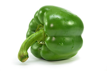 Image showing Green bell pepper
