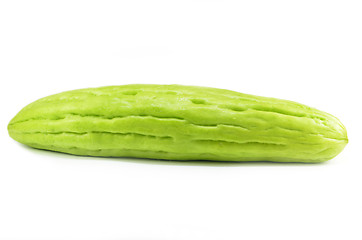 Image showing Green bitter gourd