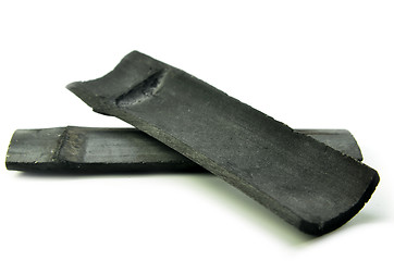 Image showing Bamboo silver charcoals