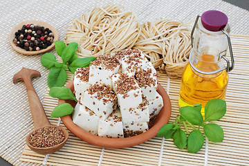 Image showing Tofu Bean Curd Health Food 