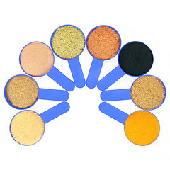 Image showing Health Food Supplement Powders for Body Builders