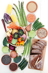 Image showing Health Food for a High Fibre Diet