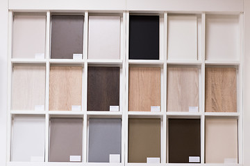 Image showing samples of wooden furniture