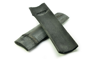 Image showing Bamboo silver charcoals