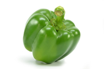 Image showing Green bell pepper