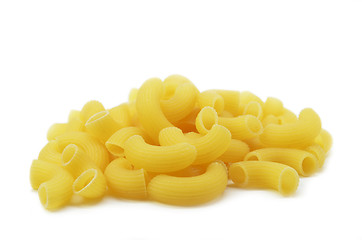 Image showing Uncooked macaroni isolated