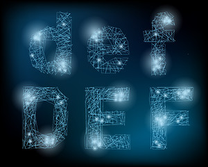 Image showing Neuron Letters and Numbers