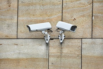 Image showing Security Cameras of a Building