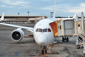 Image showing Airliner at an airport