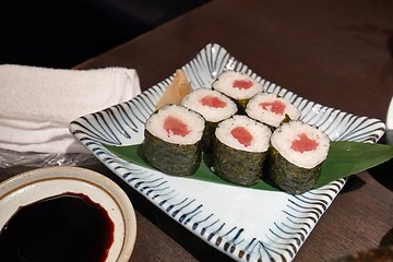 Image showing Sushi maki set